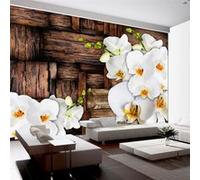 Papier Peint "Blooming Orchids" 70 x 100 cm Imprimé G