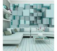 Papier peint Blue puzzle-Taille L 350 x H 245 cm Imprimé