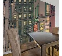Papier Peint "Breakfast in Paris" 270 x 350 cm Imprimé G