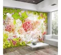 Papier peint Bright peonies-Taille L 300 x H 210 cm Imprimé G