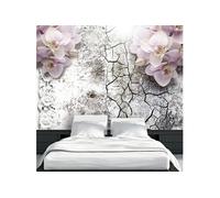 Papier peint Bright red orchids-Taille L 200 x H 140 cm