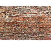 Papier Peint BRIQUE 368x248 cm Rouge Chambre Et Salon Fresque Murale