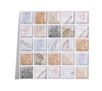 Papier Peint Brique 3d,Panneaux Muraux 3d Stickers mural de mosaïque 12 pcs 3D autocollants muraux auto-adhésifs for salle bain la cuisine Mur mur rénovation Fond d'écran Accueil Décor