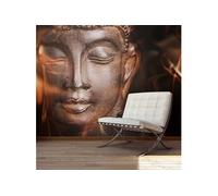 Papier peint - Buddha. Fire of meditation. -