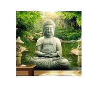 Papier peint Buddha's garden-Taille L 250 x H 175 cm Imprimé