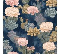 Papier peint Cactus Plantes Succulentes épais mat 44x1000 cm à décoller et à coller Peinture Plantes papier de contact autocollant en plastique avec dos adhésif couverture de plan de travail table