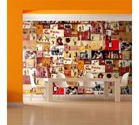 Papier Peint "Collage - Banksy" 50x1000cm