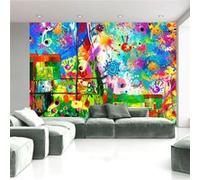 Papier peint Colorful fantasies-Taille L 250 x H 175 cm Imprimé