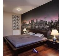 Papier Peint "Colorful Glow Over NYC" 309 x 400 cm Imprimé G