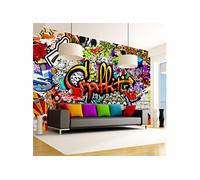 Papier peint Colorful Graffiti-Taille L 150 x H 105 cm