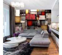 Papier peint Colorful Home-Taille L 200 x H 140 cm Imprimé G