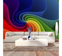 Papier Peint "Colorful Pinwheel" 210 x 300 cm Imprimé G