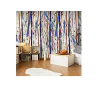 Papier peint Colorful Splash-Taille L 50 x H 100 cm Imprimé G