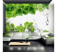 Papier Peint "Colors of Spring : Green" 245 x 350 cm Imprimé G