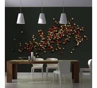 Papier peint Composition des grains de poivre-Taille L 350 x H 270 cm Imprimé