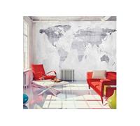 Papier peint Concrete Map-Taille L 350 x H 245 cm