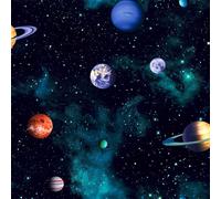 Arthouse Papier peint Cosmos 668100 – Espace Planètes Extérieur – Charbon
