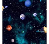 Arthouse Papier peint Cosmos 668100 – Espace Planètes Extérieur – Charbon