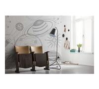 Papier Peint - Cosmos Sketch 300x280cm - Intissé, Blanc G