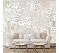 Papier peint Creamy Daintiness-Taille L 350 x H 245 cm