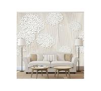 Papier peint Creamy Daintiness-Taille L 250 x H 175 cm Imprimé