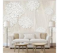 Papier peint Creamy Daintiness-Taille L 400 x H 280 cm