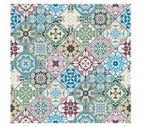 Papier Peint Cuisine Fond d'écran Haute température pâte auto-adhésive Feuille d'eau étanche Papier de salle de bain en marbre autocollant de marbre décor à la maison (Color : B6005, Size : 5mx60cm