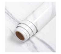 Papier peint cuisine hydrofuge Autocollant imperméable et résistant à l'huile for cuisine en marbre, papier peint auto-adhésif for rénovation d'armoire, dessus de cuisinière(Marble2,40cmX3.0m)