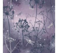 Papier Peint DamselFly Fantasia Violet - Arthouse 692306 Paillettes Brillantes