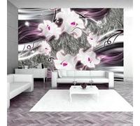 Papier peint Dance of charmed lilies-Taille L 100 x H 70 cm Imprimé G