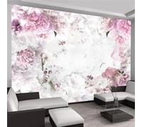 Papier peint Non renseigné Papier peint Dancing peonies-Taille L 400 x H 280 cm