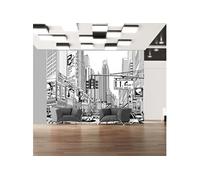 Papier peint Dans les rues de New York-Taille L 200 x H 154 cm Imprimé G