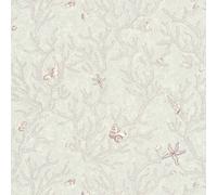 Papier peint de luxe exclusif Profhome 344964-GU papier peint intissé légèrement texturé avec un dessin graphique brillant pourpre bronze gris 7,035 m2