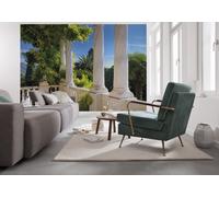 Féminin Chambre Disney Caractères Papier Peint Photo Mural Princesse Vert Jardin