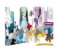 Papier Peint déco poster SOUND 3 x 2,70 m | Déco et photo murale XXL Qualité HD Scenolia