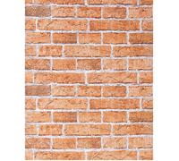 Papier peint design vintage rustique EDEM 583-23 aspect mur de briques bricks brix terre cuite