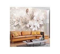 Papier peint Diamond Lilies-Taille L 350 x H 245 cm Imprimé G
