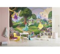 Papier Peint - Disney Princess Rainbow 368x254cm - Papier,