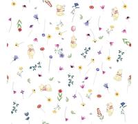 Papier Peint Disney Winnie L'Ourson 53Cm X 10M Chambre D'Enfant Bébé Blanc