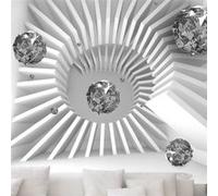 Papier peint Domino effect-Taille L 200 x H 140 cm