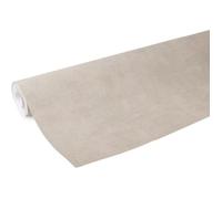 Papier peint double largeur uni Brillant sable taupe 104 cm x 10m vinyle texturé intissé sable taupe