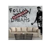 Papier peint Dreams Cancelled (Banksy)-Taille L 100 x H 70 cm Imprimé