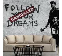 Papier peint Dreams Cancelled (Banksy)-Taille L 200 x H 140 cm Imprimé