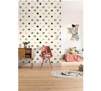 Papier Peint - Dumbo Angles Dots 200x280cm - Intissé, Noir G