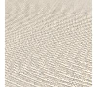Papier Peint En Aspect Textile - Crème, Gris