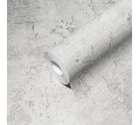 Papier Peint En Béton Gris Avec Un Aspect Usé - Gris