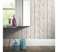 Papier Peint En Bois Blanchi - Arthouse 694700 Nouveaux Panneaux