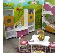 Papier peint En chemin vers le château magique-Taille L 300 x H 231 cm Imprimé