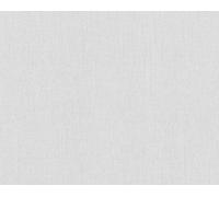 Papier peint en laine, avec support textile en gris, rouleau : 10,05 m x 0,53 m (5,33 m²), TA-305396517