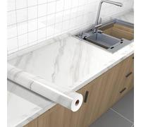 Papier peint en marbre, papier de contact PVC, enveloppe vinyle auto-adhésive multicolore, plusieurs tailles(Style 1,60cm*3m)